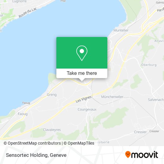 Sensortec Holding map