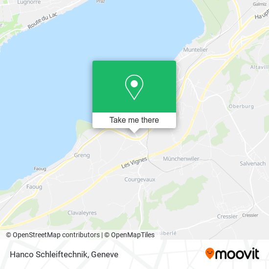 Hanco Schleiftechnik map