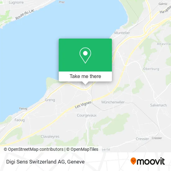 Digi Sens Switzerland AG map