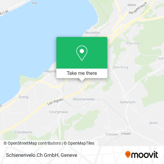 Schienenvelo.Ch GmbH map