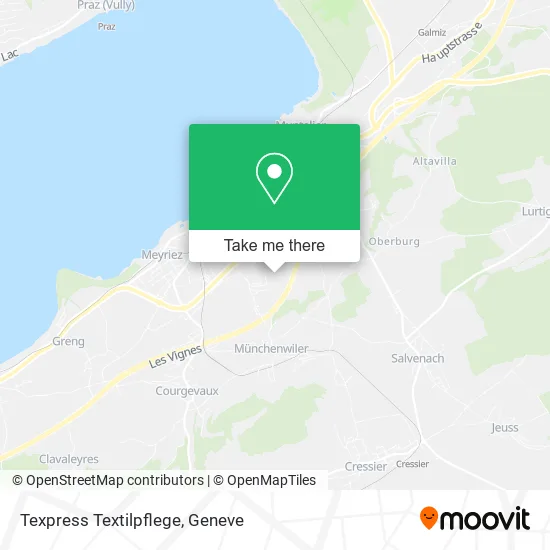 Texpress Textilpflege map