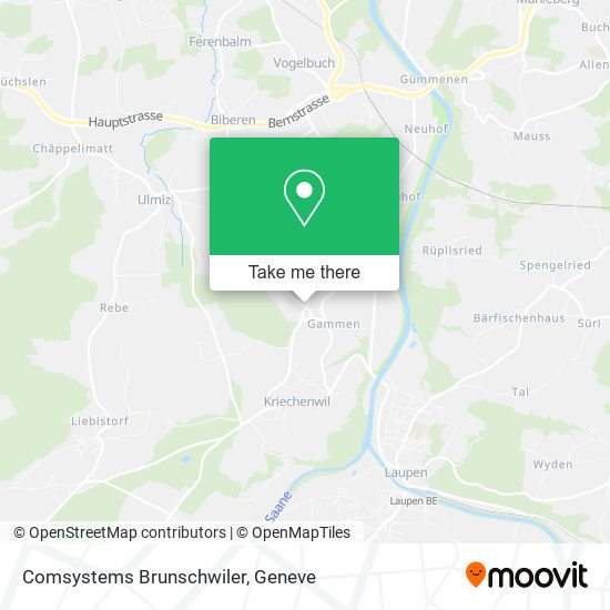Comsystems Brunschwiler map