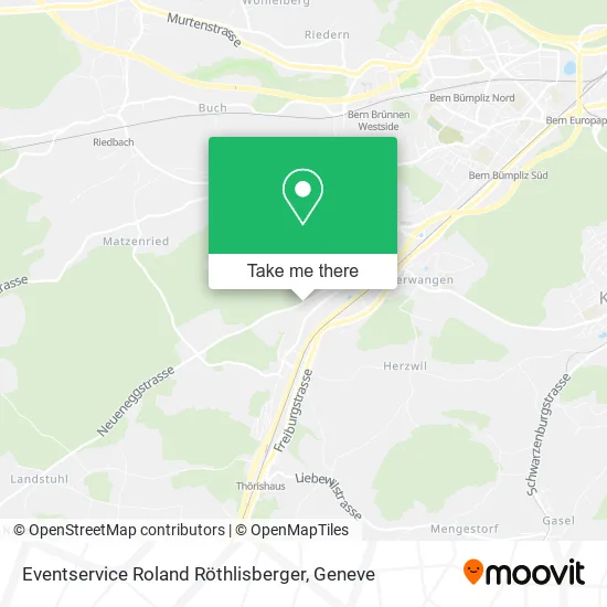 Eventservice Roland Röthlisberger map