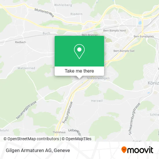 Gilgen Armaturen AG map