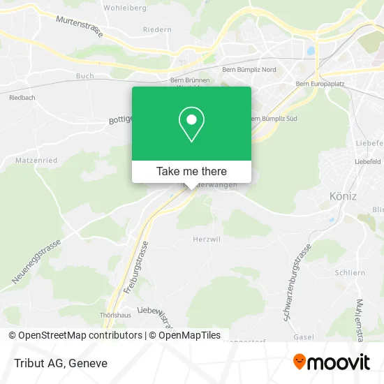 Tribut AG map