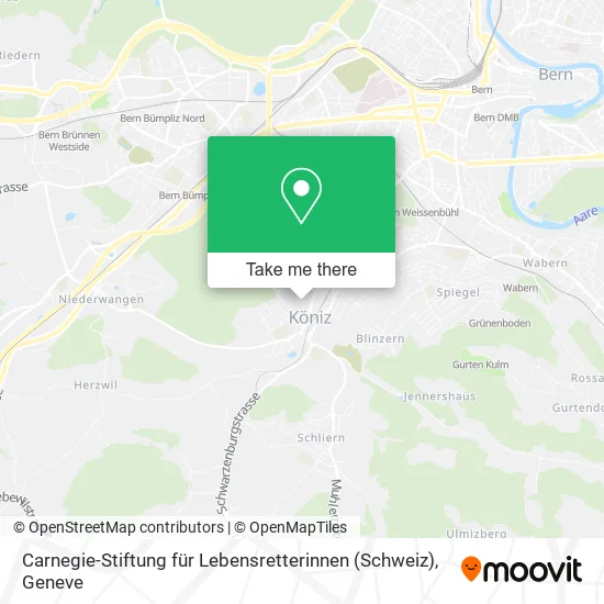 Carnegie-Stiftung für Lebensretterinnen (Schweiz) map