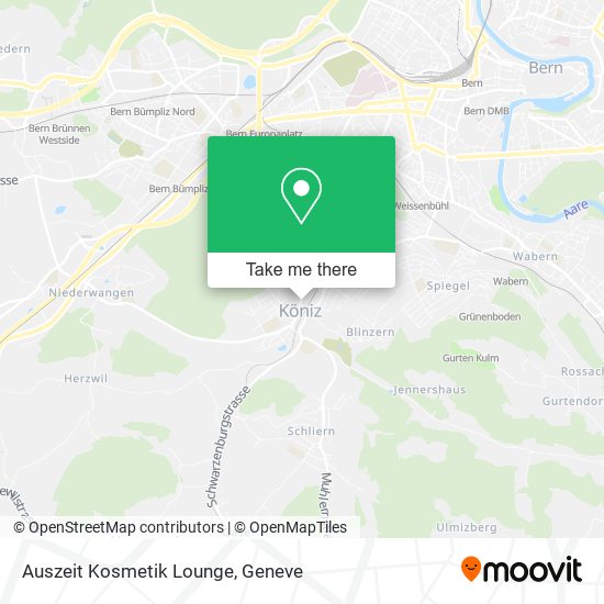 Auszeit Kosmetik Lounge map