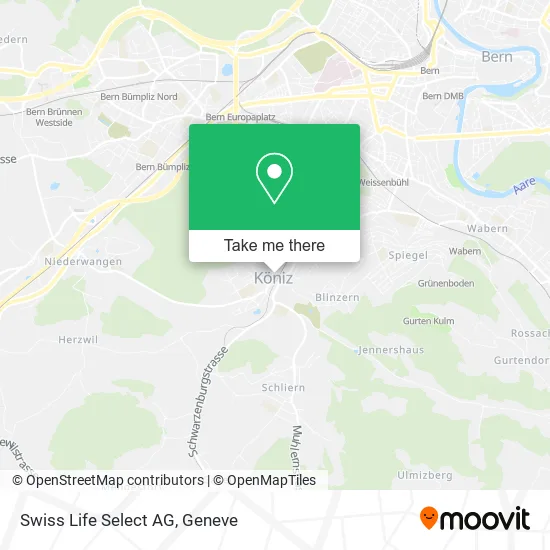 Swiss Life Select AG map