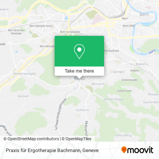 Praxis für Ergotherapie Bachmann map