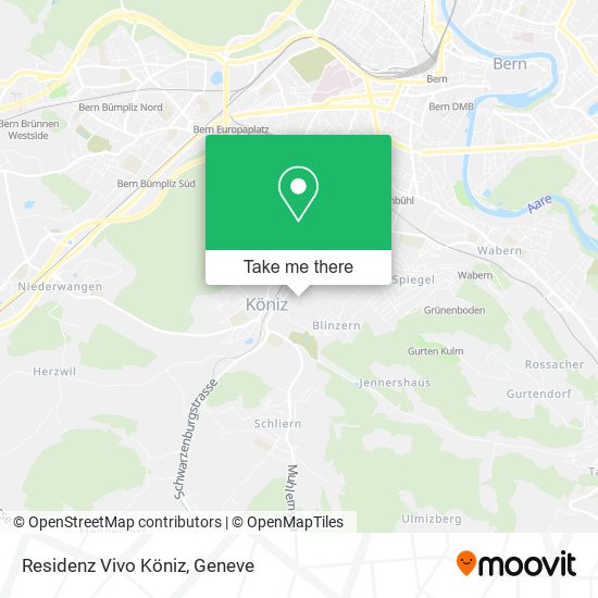 Residenz Vivo Köniz map