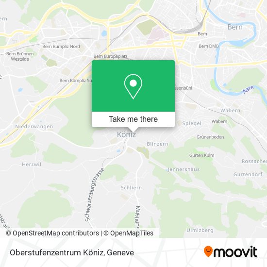 Oberstufenzentrum Köniz map