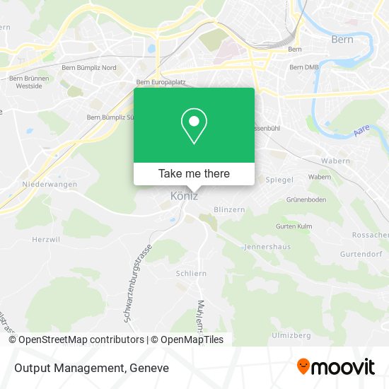 Output Management map