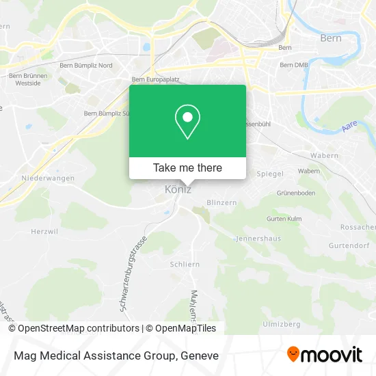 Mag Medical Assistance Group map