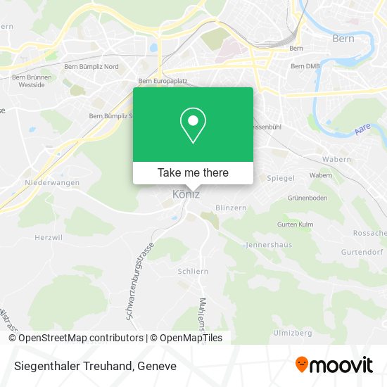 Siegenthaler Treuhand map