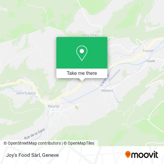 Joy's Food Sàrl map