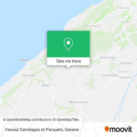 Vessaz Carrelages et Parquets map