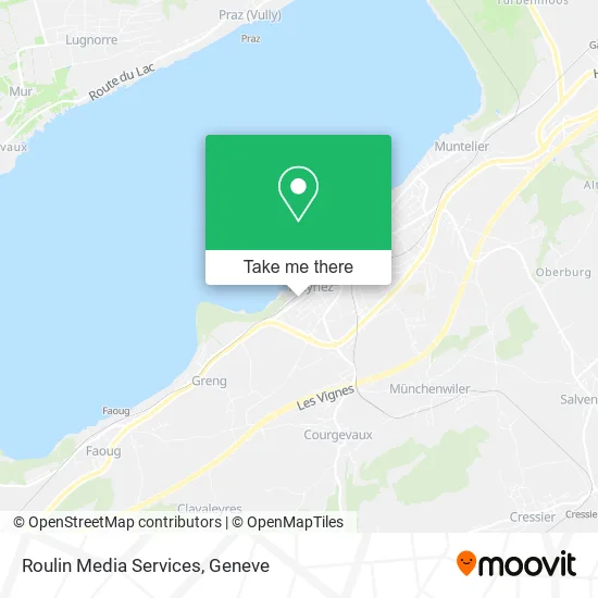Roulin Media Services map
