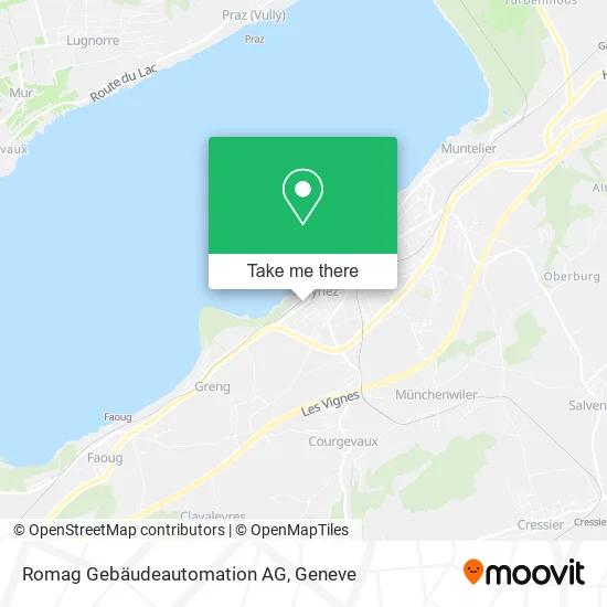 Romag Gebäudeautomation AG map