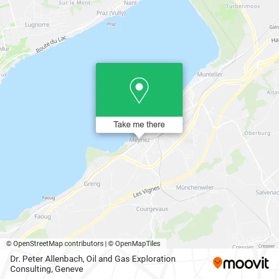 Dr. Peter Allenbach, Oil and Gas Exploration Consulting map