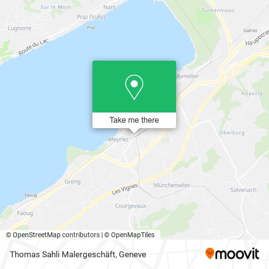 Thomas Sahli Malergeschäft map