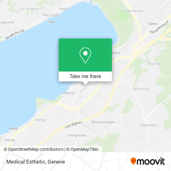 Medical Esthetic map