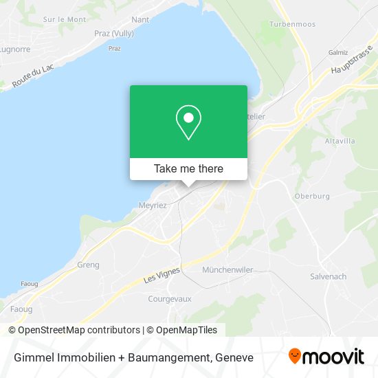 Gimmel Immobilien + Baumangement map