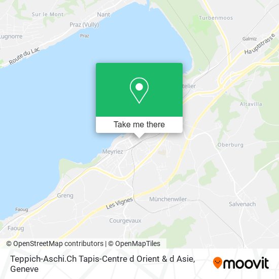 Teppich-Aschi.Ch Tapis-Centre d Orient & d Asie map
