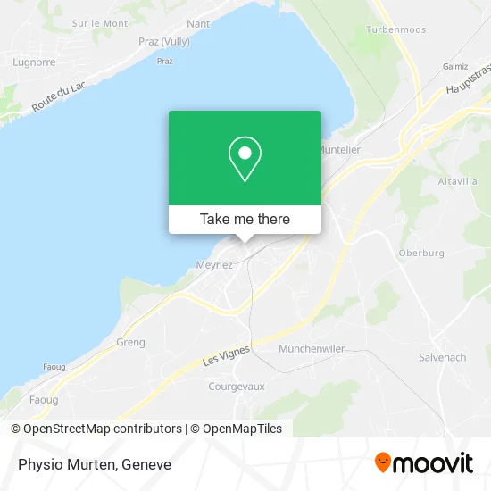 Physio Murten map