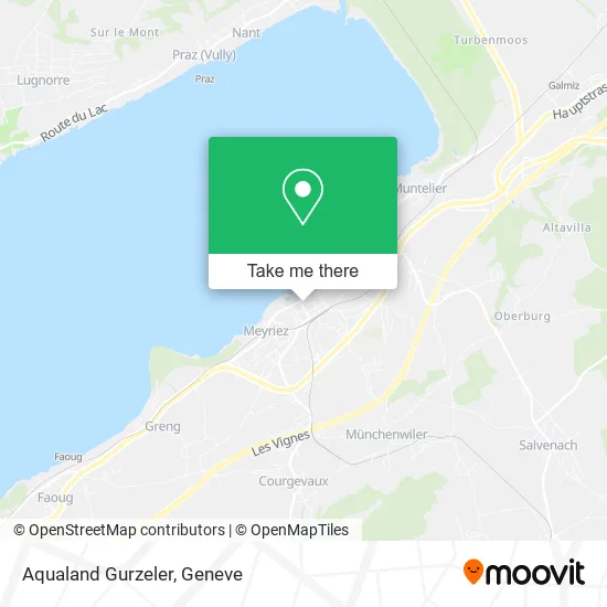 Aqualand Gurzeler map