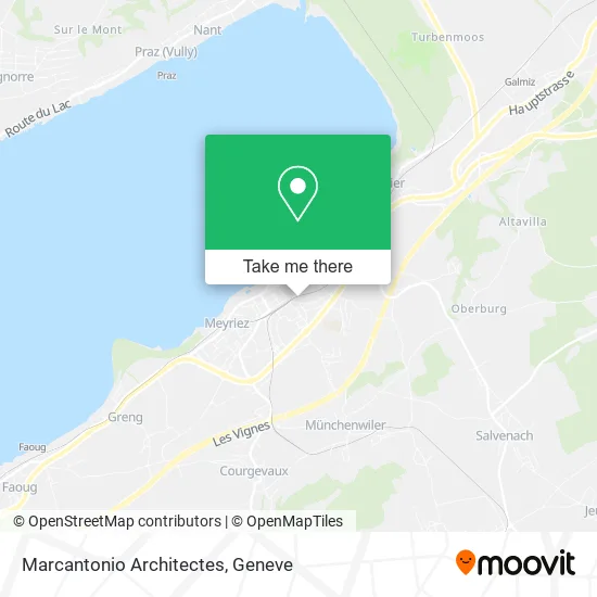 Marcantonio Architectes map