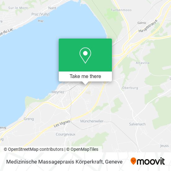Medizinische Massagepraxis Körperkraft map