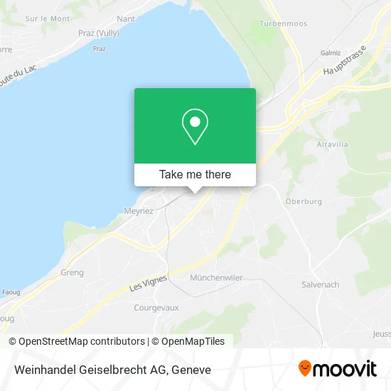 Weinhandel Geiselbrecht AG map