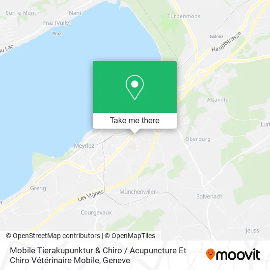 Mobile Tierakupunktur & Chiro / Acupuncture Et Chiro Vétérinaire Mobile map