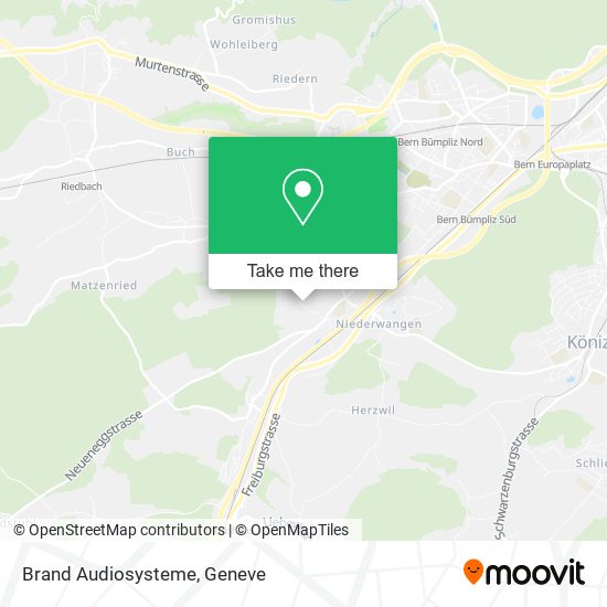 Brand Audiosysteme map