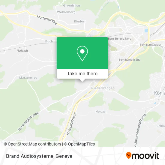 Brand Audiosysteme map