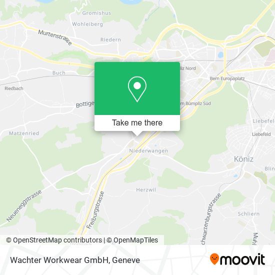 Wachter Workwear GmbH map