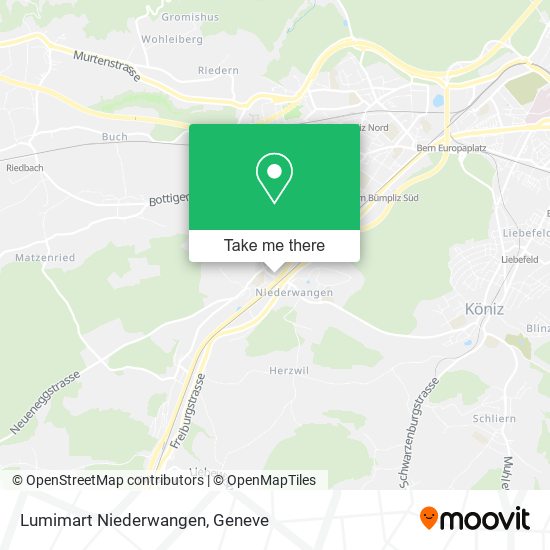 Lumimart Niederwangen plan