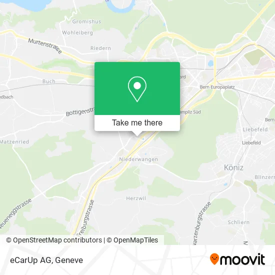 eCarUp AG map