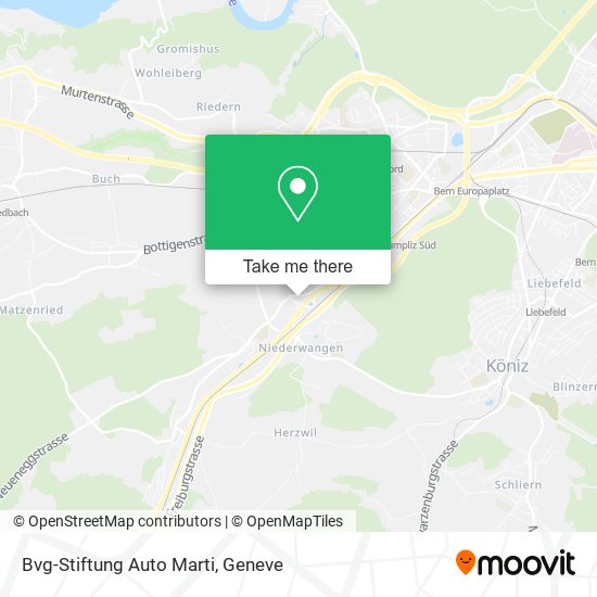 Bvg-Stiftung Auto Marti map