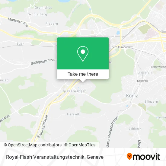 Royal-Flash Veranstaltungstechnik map