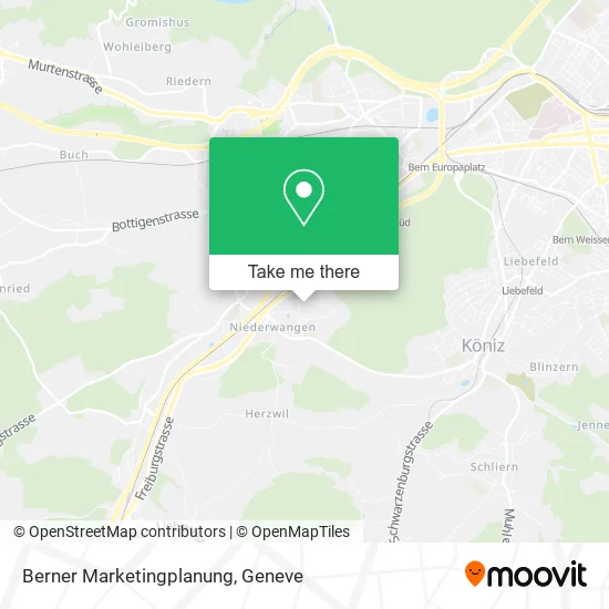 Berner Marketingplanung map