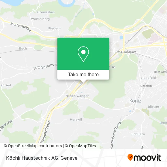 Köchli Haustechnik AG map