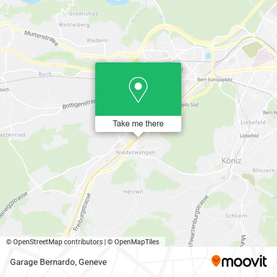 Garage Bernardo map