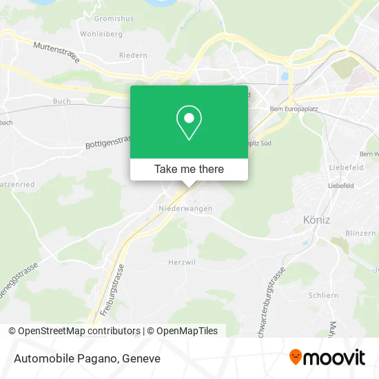Automobile Pagano map