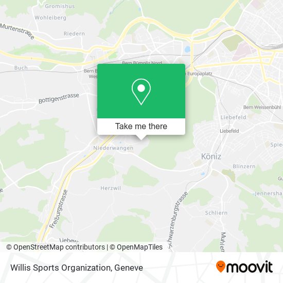 Willis Sports Organization map