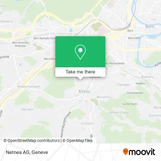 Netnea AG map