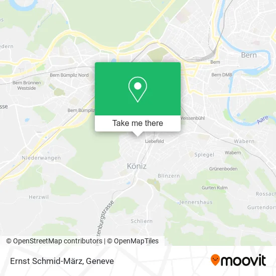 Ernst Schmid-März map