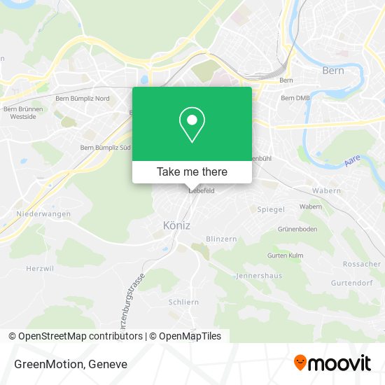 GreenMotion map