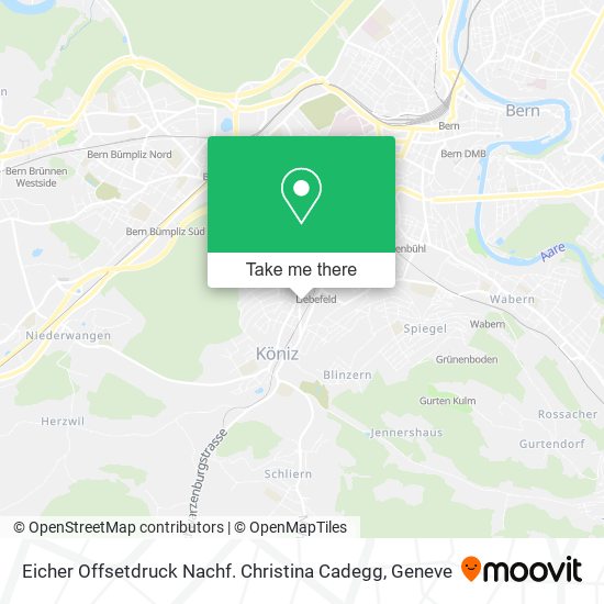 Eicher Offsetdruck Nachf. Christina Cadegg map