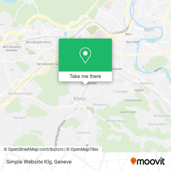 Simple Website Klg map